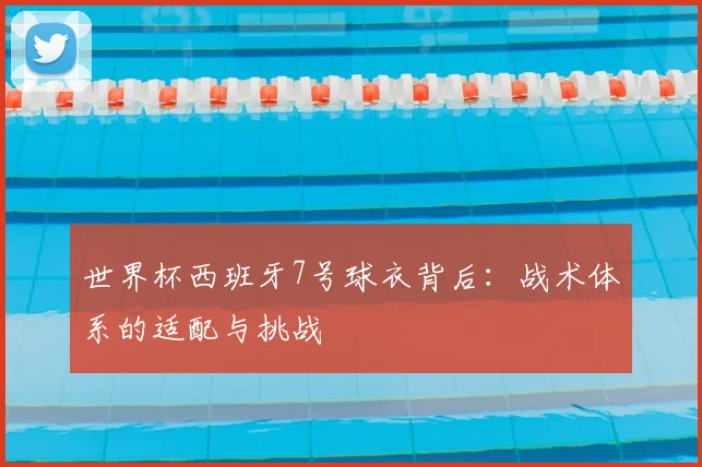 世界杯西班牙7号球衣背后：战术体系的适配与挑战